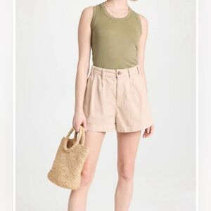 Free People Khaki Shorts